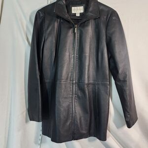 Worthington Black Leather Jacket